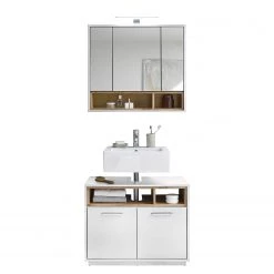 Giessbach Salle de bain Guardo IV (2 éléments) - Avec éclairage intégré - Blanc -Meubles de salle de bain Soldes 2022 1000151324 220126 100207000030 DETAILS P000000001000151324