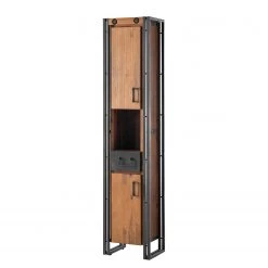 Ars manufacti Salle de bain Manchester II (3 éléments) - Partiellement en acacia massif / Métal - Acacia / Anthracite -Meubles de salle de bain Soldes 2022 1000151329 190221 06174500018 GALLERYIMAGES P000000001000151329