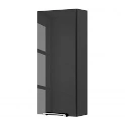 Pelipal Meuble haut 3055 - Verre - Noir/ Anthracite matt