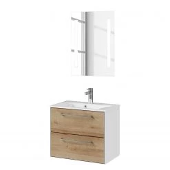 Pelipal Salle de bain 3065 II (2 élém.) - Imitation chêne de Riviera -Meubles de salle de bain Soldes 2022 1000152531 210622 10361400010 DETAILS P000000001000152531