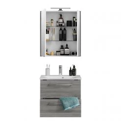Pelipal Salle de bain 3065 I (2 élém.) - Chêne gris -Meubles de salle de bain Soldes 2022 1000152542 190226 06363300012 GALLERYIMAGES P000000001000152542