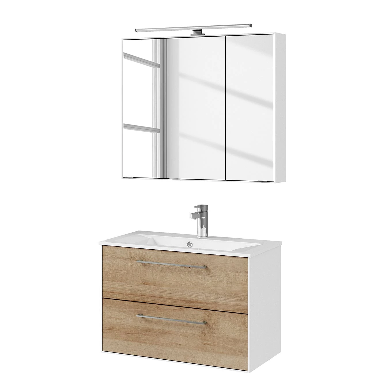 Pelipal Salle de bain 3065 III (2 élém.) - Imitation chêne de Riviera 3 Pelipal Salle de bain 3065 III (2 élém.) - Imitation chêne de Riviera