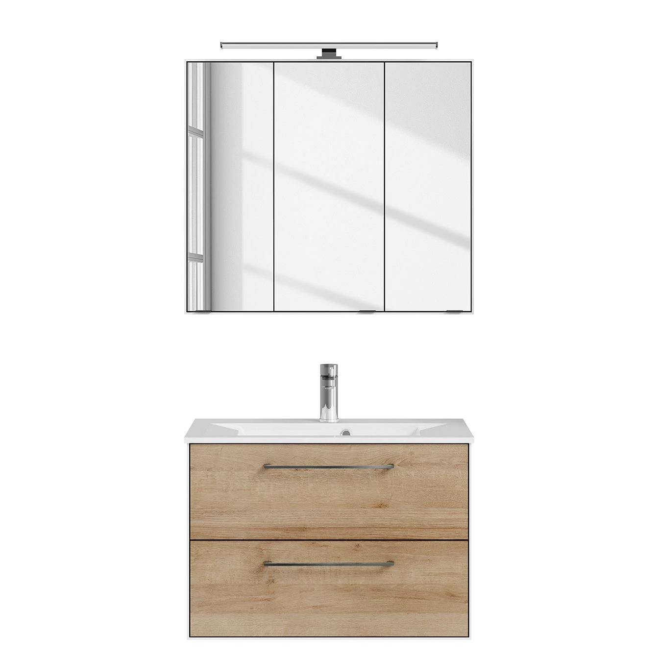 Pelipal Salle de bain 3065 III (2 élém.) - Imitation chêne de Riviera 5 Pelipal Salle de bain 3065 III (2 élém.) - Imitation chêne de Riviera – Image 3