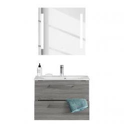 Pelipal Salle de bain 3065 IV (2 élém.) - Chêne gris -Meubles de salle de bain Soldes 2022 1000152547 190226 06363600027 GALLERYIMAGES P000000001000152547