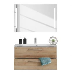 Pelipal Salle de bain 3065 VI (2 élém.) - Imitation chêne de Riviera -Meubles de salle de bain Soldes 2022 1000152549 190226 06363700033 GALLERYIMAGES P000000001000152549
