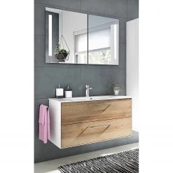 Pelipal Salle de bain 3065 VI (2 élém.) - Imitation chêne de Riviera