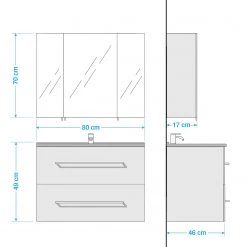 Pelipal Salle de bain 4010 II (2 élém.) - Graphite -Meubles de salle de bain Soldes 2022 1000152608 200504 14294700003 SKETCH DETAILS P000000001000152608 sketch