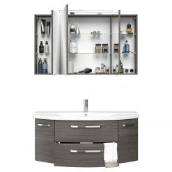 Pelipal Salle de bain 4010 III (2 élém.) - Avec éclairage - Graphite 11 Pelipal Salle de bain 4010 III (2 élém.) - Avec éclairage - Graphite -Meubles de salle de bain Soldes 2022 1000152614 190117 10191600053 GALLERYIMAGES P000000001000152614