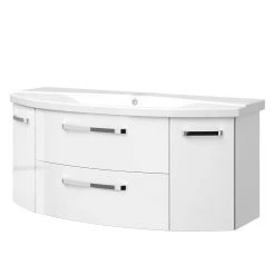 Pelipal Meuble avec vasque 4010 II - Blanc brillant / Blanc mat