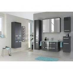 Pelipal Meuble bas 4005 - Gris brillant -Meubles de salle de bain Soldes 2022 1000153583 190201 08195400002 MOOD GALLERYIMAGES P000000001000153583 mood