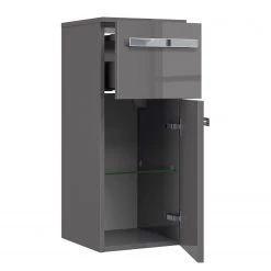 Pelipal Meuble bas 4005 - Gris brillant -Meubles de salle de bain Soldes 2022 1000153583 200311 09352500003 DETAILS P000000001000153583
