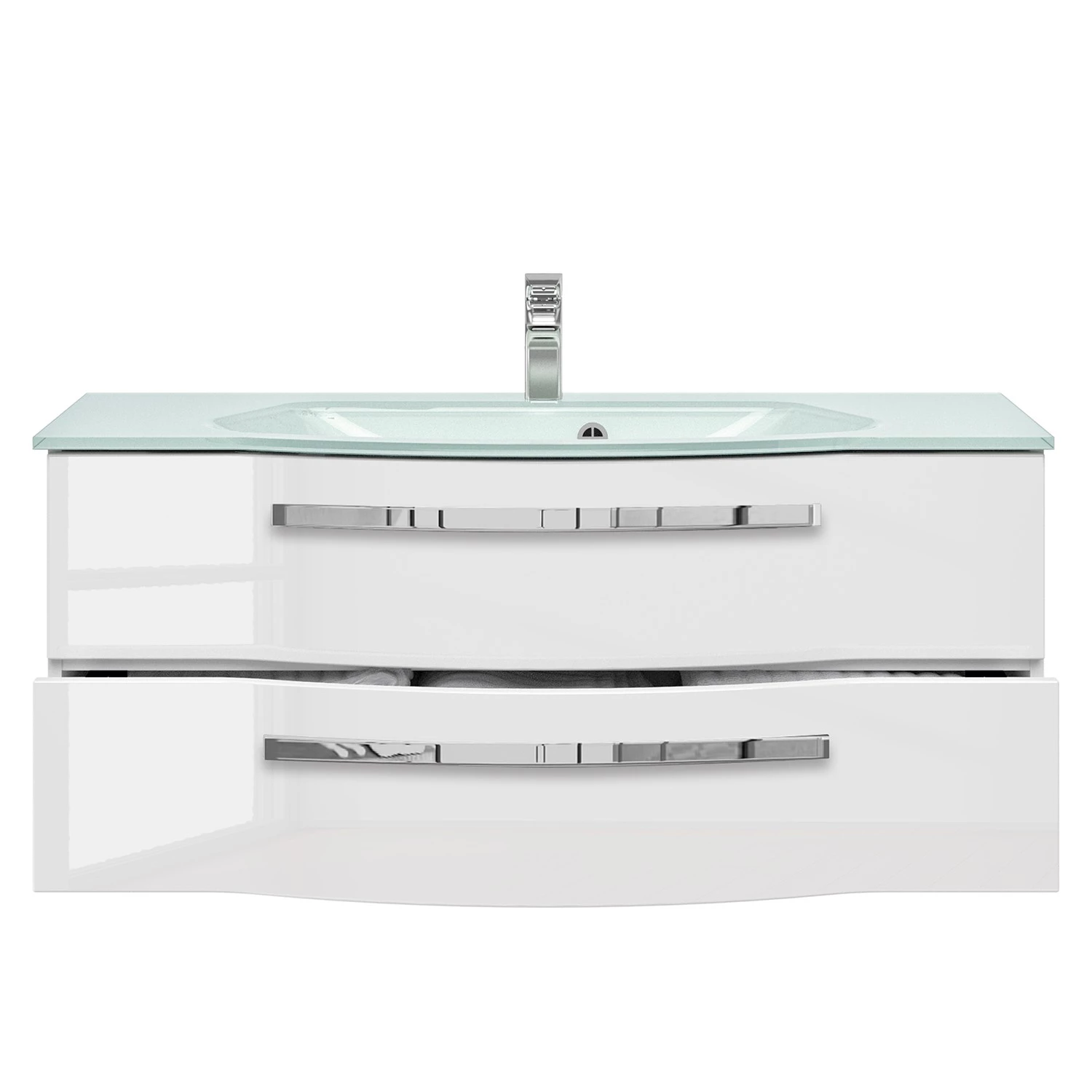 Pelipal Meuble avec vasque 4005 V - Blanc brillant 5 Pelipal Meuble avec vasque 4005 V - Blanc brillant – Image 3