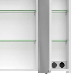 Pelipal Salle de bain 4005 V (2 élém.) - Avec éclairage - Blanc brillant -Meubles de salle de bain Soldes 2022 1000153638 190529 15191800007 GALLERYIMAGES P000000001000153638