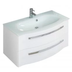 Pelipal Meuble avec vasque 4005 VI - Blanc brillant -Meubles de salle de bain Soldes 2022 1000153642 200311 09352700097 DETAILS P000000001000153642