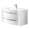 Pelipal Meuble avec vasque 4005 I - Blanc brillant -Meubles de salle de bain Soldes 2022 1000153643 200311 09352700098 IMAGE P000000001000153643