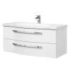 Pelipal Meuble avec vasque 4005 III - Blanc brillant -Meubles de salle de bain Soldes 2022 1000153649 190517 15151100040 IMAGE P000000001000153649