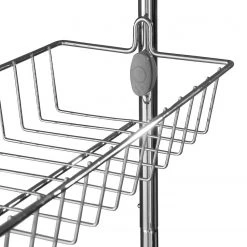 WENKO Etagère pour porte Kellyville I - Métal - Chrome -Meubles de salle de bain Soldes 2022 1000155811 190204 17251900145 GALLERYIMAGES P000000001000155811