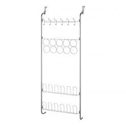 WENKO Porte-chaussures Rifaina - Métal - Argenté