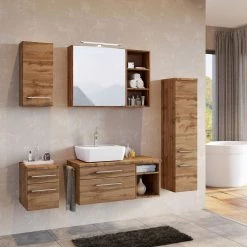 Giessbach Meuble haut Davos - Imitation chêne wotan -Meubles de salle de bain Soldes 2022 1000158727 190221 07244400013 MOOD GALLERYIMAGES P000000001000158727 mood