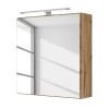 Giessbach Armoire de toilette Davos - Imitation chêne wotan