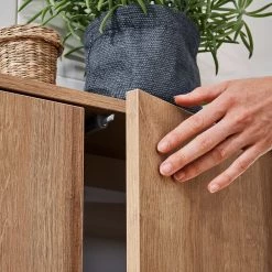 Fackelmann Meuble bas Finn - Imitation chêne noueux -Meubles de salle de bain Soldes 2022 1000167475 190326 07442100050 GALLERYIMAGES P000000001000167475