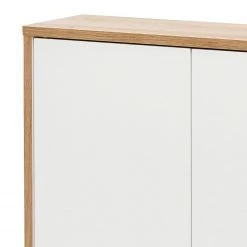 Fackelmann Meuble haut Finn - Blanc / Imitation chêne noueux -Meubles de salle de bain Soldes 2022 1000167477 190326 07442100057 GALLERYIMAGES P000000001000167477