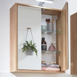 Fackelmann Armoire de toilette Finn - Imitation chêne noueux 12 Fackelmann Armoire de toilette Finn - Imitation chêne noueux -Meubles de salle de bain Soldes 2022 1000167482 190326 07442200068 GALLERYIMAGES P000000001000167482