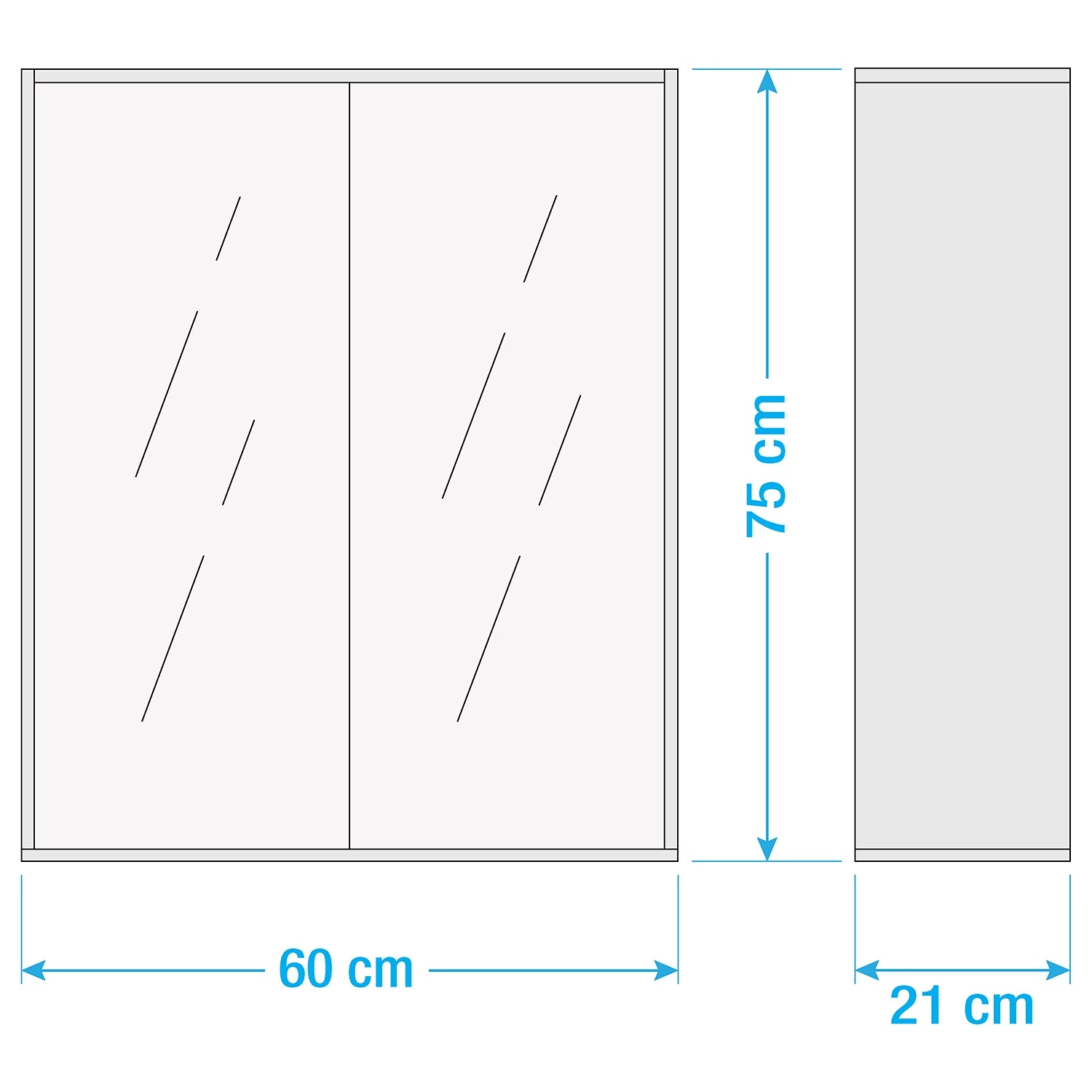 Fackelmann Armoire de toilette Finn - Imitation chêne noueux 8 Fackelmann Armoire de toilette Finn - Imitation chêne noueux – Image 6