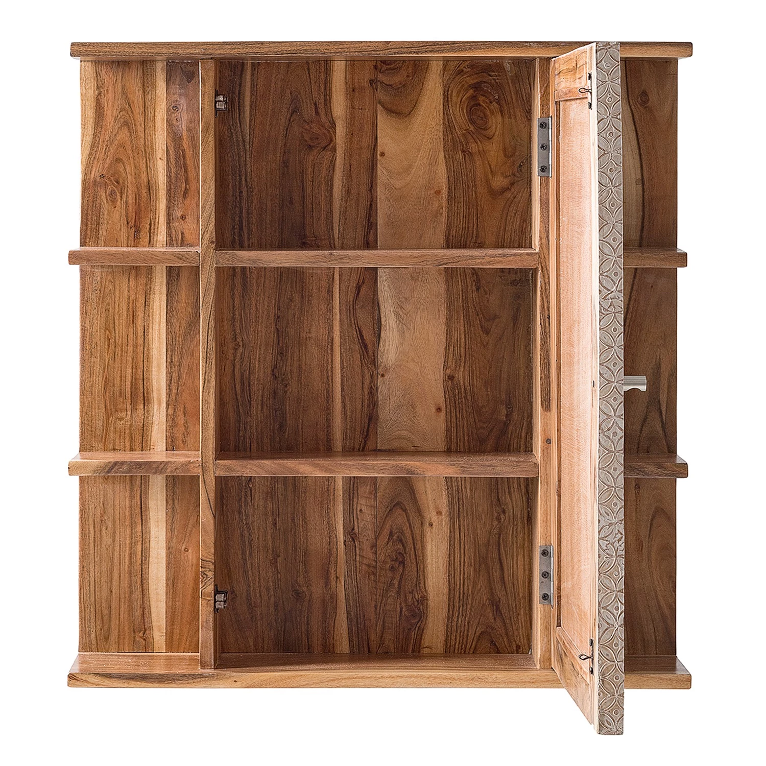 Ars manufacti Salle de bain Buuda II (3 éléments) - Partiellement en acacia massif - Écru / Acacia 16 Ars manufacti Salle de bain Buuda II (3 éléments) - Partiellement en acacia massif - Écru / Acacia – Image 14