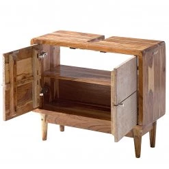 Ars manufacti Salle de bain Buuda III (4 éléments) - Partiellement en acacia massif - Écru / Acacia -Meubles de salle de bain Soldes 2022 1000168987 200212 12274600055 DETAILS P000000001000168987