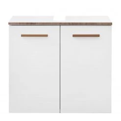 Pelipal Meuble sous lavabo Quickset 931 - Blanc / Imitation chêne -Meubles de salle de bain Soldes 2022 1000173883 190510 15544800006 GALLERYIMAGES P000000001000173883