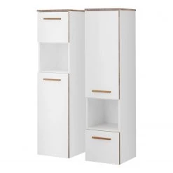Pelipal Armoire de salle de bain Quickset 931 - Blanc / Imitation chêne -Meubles de salle de bain Soldes 2022 1000173884 190510 15544800010 GALLERYIMAGES P000000001000173884