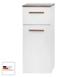 Pelipal Meuble bas Quickset 931 - Blanc / Imitation chêne -Meubles de salle de bain Soldes 2022 1000173895 190527 16163000010 ICON GALLERYIMAGES P000000001000173895 icon seal