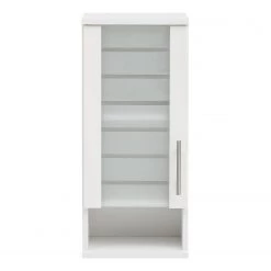 Schildmeyer Meuble haut Niko I - verre - Blanc -Meubles de salle de bain Soldes 2022 1000174161 190515 14032500002 GALLERYIMAGES P000000001000174161