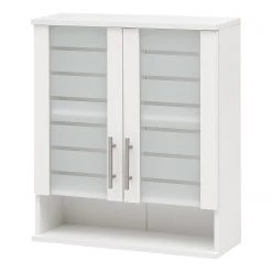 Schildmeyer Meuble bas Niko II - verre - Blanc