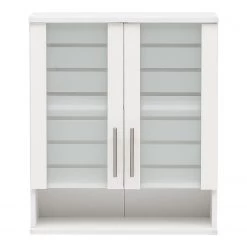 Schildmeyer Meuble bas Niko II - verre - Blanc -Meubles de salle de bain Soldes 2022 1000174173 190515 14032900030 GALLERYIMAGES P000000001000174173