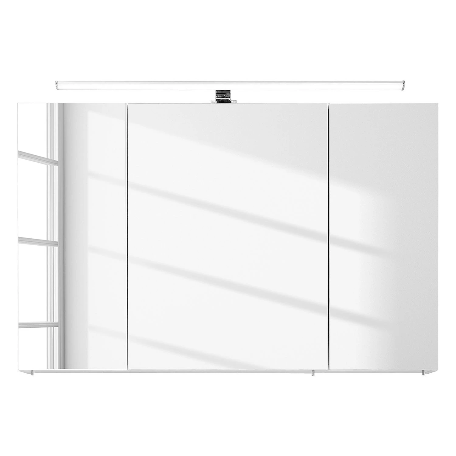 Pelipal Salle de bain Quickset 936 IV (5 élém.) - - Éclairage inclus - Imitation chêne blanc / Chrome 5 Pelipal Salle de bain Quickset 936 IV (5 élém.) - - Éclairage inclus - Imitation chêne blanc / Chrome – Image 3