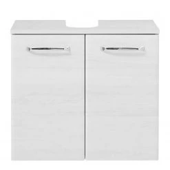 Pelipal Meuble sous lavabo Quickset 936 - Imitation chêne blanc / Chrome