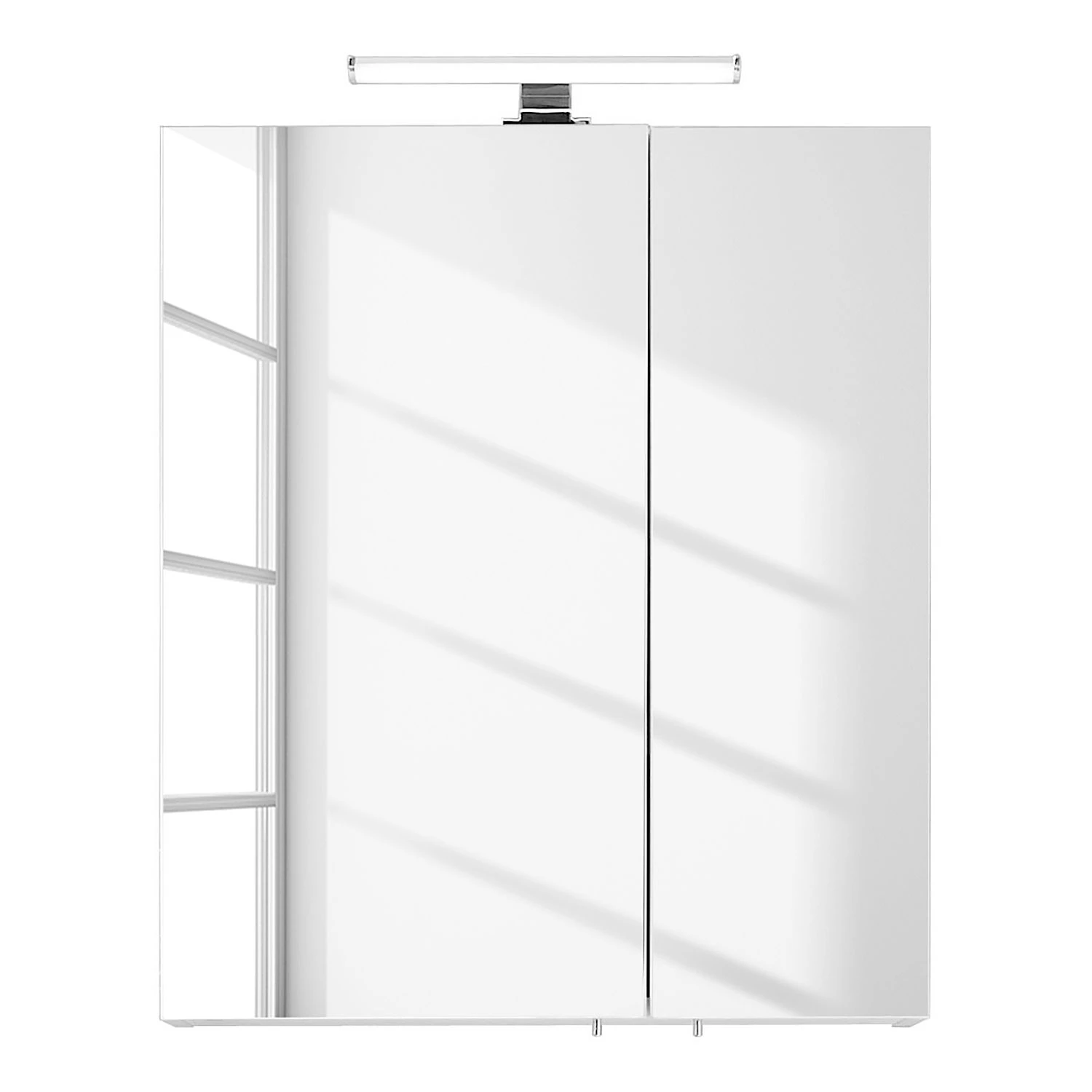 Pelipal Salle de bain Quickset 936 I (4 élém.) - - Éclairage inclus - Imitation chêne blanc / Chrome 6 Pelipal Salle de bain Quickset 936 I (4 élém.) - - Éclairage inclus - Imitation chêne blanc / Chrome – Image 4