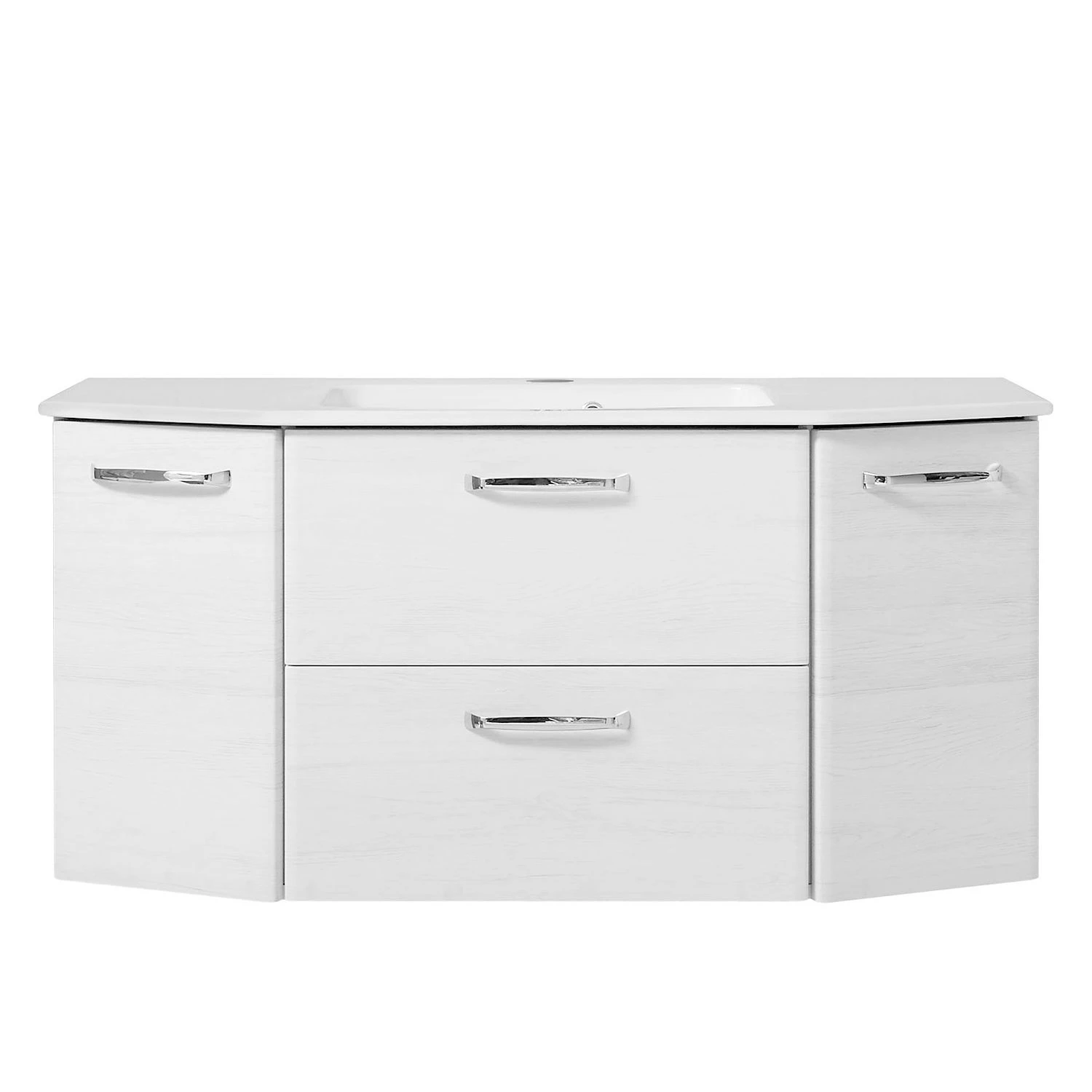 Pelipal Meuble avec vasque Quickset 936 II - Imitation chêne blanc / Chrome 5 Pelipal Meuble avec vasque Quickset 936 II - Imitation chêne blanc / Chrome – Image 3