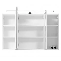 Pelipal Salle de bain Quickset 936 V (5 élém.) - - Éclairage inclus - Imitation chêne blanc / Chrome -Meubles de salle de bain Soldes 2022 1000175308 190618 11190200048 GALLERYIMAGES P000000001000175308