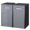 Pelipal Meuble sous lavabo Quickset 327 - Anthracite brillant / Anthracite