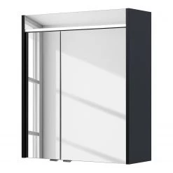 Pelipal Armoire de toilette Quickset 327 - Avec éclairage - Anthracite
