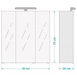Pelipal Armoire de toilette Mila -Meubles de salle de bain Soldes 2022 1000178207 211014 084257000532 SKETCH DETAILS P000000001000178207 sketch