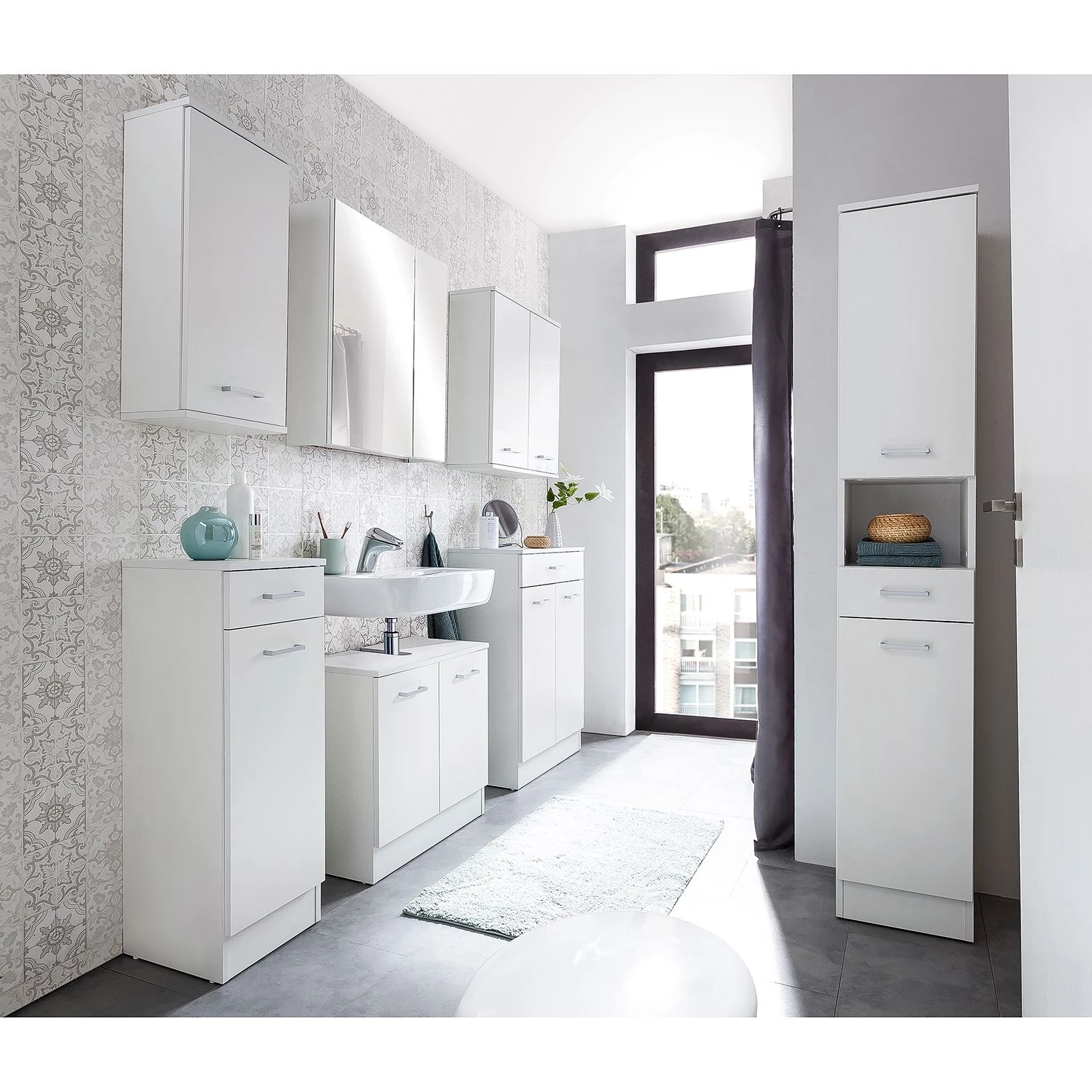 Schildmeyer Meuble haut Lorenz II - Blanc 4 Schildmeyer Meuble haut Lorenz II - Blanc – Image 2