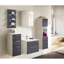 Posseik Meuble bas Viva - Anthracite -Meubles de salle de bain Soldes 2022 1000179485 190711 09165800045 MOOD DETAILS P000000001000179485 mood