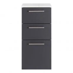 Posseik Meuble bas Viva - Anthracite -Meubles de salle de bain Soldes 2022 1000179485 190711 09165800046 DETAILS P000000001000179485