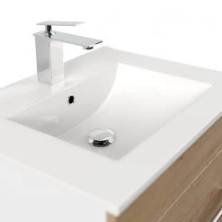 Posseik Meuble vasque Viva I - Imitation chêne clair -Meubles de salle de bain Soldes 2022 1000179505 220511 034 DETAILS P000000001000179505