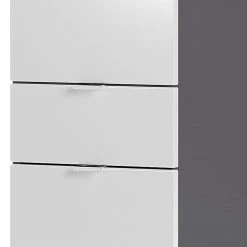 Germania Salle de bain Mauresa I (4 éléments) - Avec éclairage - Blanc / Graphite -Meubles de salle de bain Soldes 2022 1000180821 190718 10020800108 DETAILS P000000001000180821