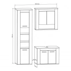 Ridgevalley Salle de bain Massa I (2 éléments) -Meubles de salle de bain Soldes 2022 1000184218 191002 13590900052 DETAILS P000000001000184218
